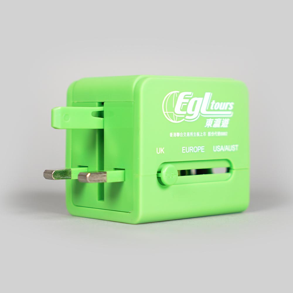 Dual USB Travel Adaptor